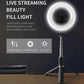 4-in-1 Wireless Selfie Stick Tripod with Ring Light