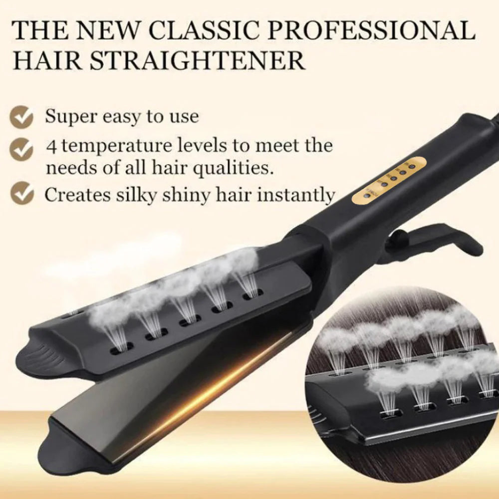 Ceramic Ionic Flat Iron with 4 Temperature Settings
