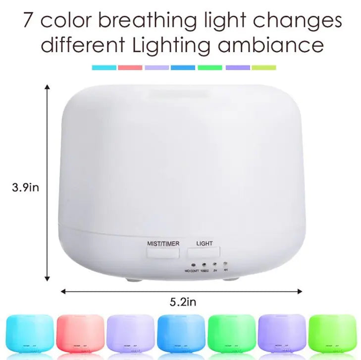 Aromatherapy Humidifier and Air Purifier Device