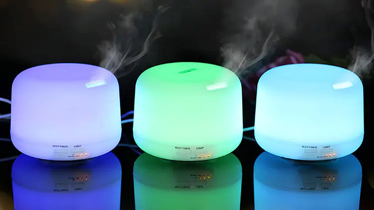 Aromatherapy Humidifier and Air Purifier Device