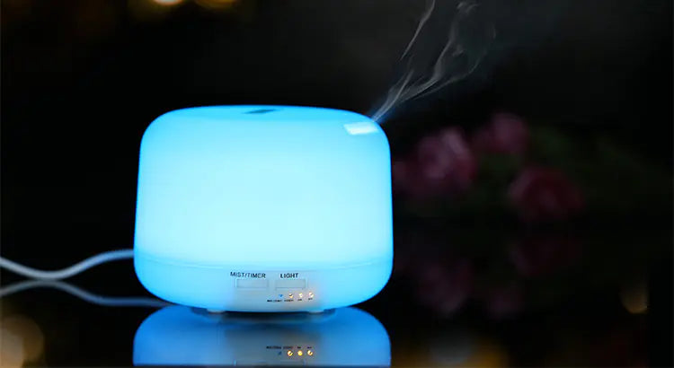Aromatherapy Humidifier and Air Purifier Device