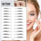4D Waterproof Eyebrow Tattoo Stickers